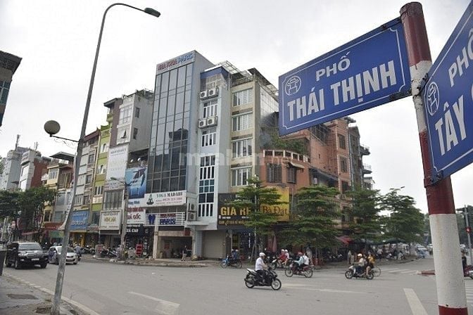 Bán nhà mặt phố Thái Thịnh, Đống Đa, Dt 43m2, Mt 5.5m, kinh doanh đỉnh