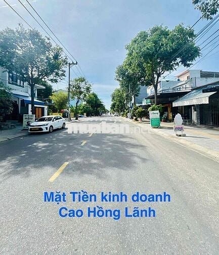 Đất mặt tiền đường 10.5m Cao Hồng Lãnh, giá 4tỷ500 vị trí kinh doanh