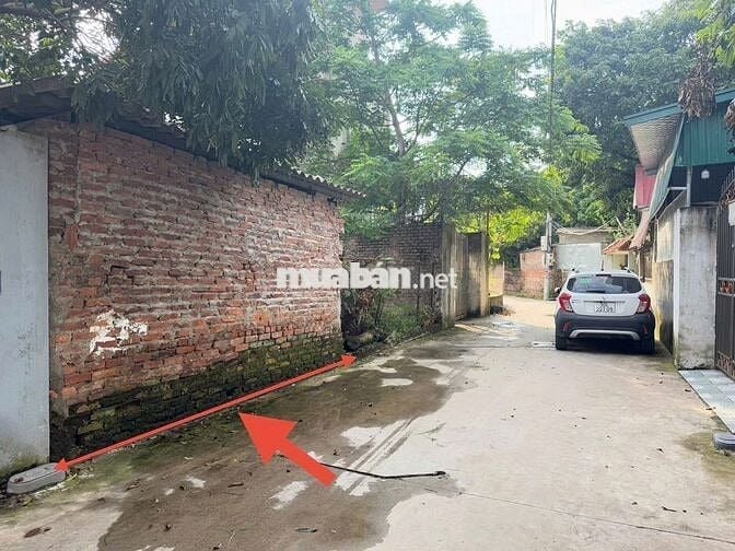 Bán 90m đất thôn Gia Tân, xã Quang Minh, Mê Linh. Đường thông,
