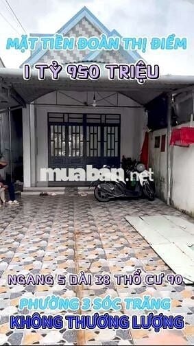 Nhà Mặt Tiền Đoàn Thị Điểm P3 Sóc Trăng