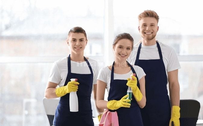 Bên mình cần gấp 2 bạn làm tạp vụ,giờ hành chính