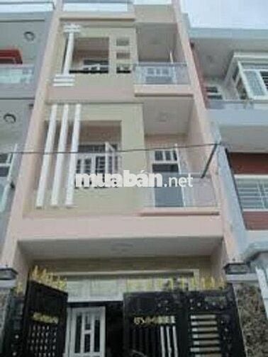 Q6, Bán Biệt thự MT khu Bình Phú, DT 8x16, Hầm + 2 Tầng, Giá bán 17 tỷ