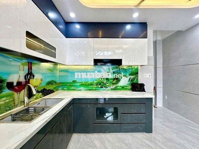 Cho thuê nhà Lê đình Cẩn .18tr 4x15!.4 tầng 6pn 6 tolet