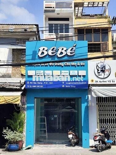 Cho thuê nhà nguyên căn mặt tiền đường Hậu Giang