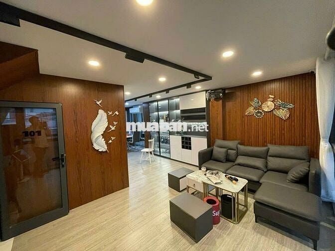 Nhà đẹp HXH Huỳnh Tấn Phát, Q7 – 5.5x14.5m, full nội thất có thang máy
