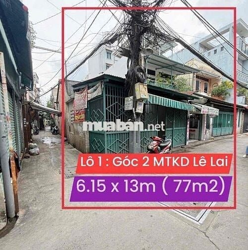 ❤️Bán Đất Tặng nhà 15 Lê lai nhỉnh 5 Tỷ