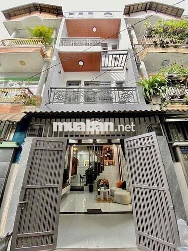SIÊU PHẨM 4 TẦNG GẦN CHỢ TRẦN THỊ CỜ. THỚI AN, Q12 GIÁ CHỈ 5.49tỷ
