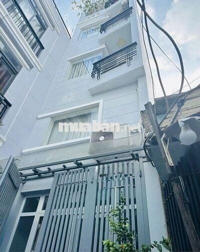 NHÀ MỚI 5 TẦNG – SỔ HỒNG HOÀN CÔNG –TÔN ĐẢN 4 PN - QUẬN 4 - VÀO Ở NGAY