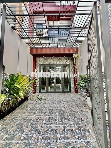 Nhà Mới Xây 100% DT 4x22m 1Trệt 1Lầu 3Pn 3Wc Sân Đậu Ôtô Ngã Tư Ga Q12