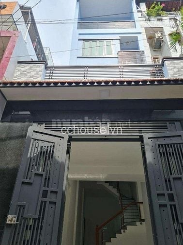 Nhà HXH 6m thông Ngô Quyền, P.Diên Hồng. DT 4.5x14m, 4 tầng ST