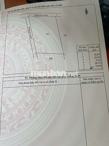 Cần bán đất 2 mt gần ql51 tam phước biên hoà