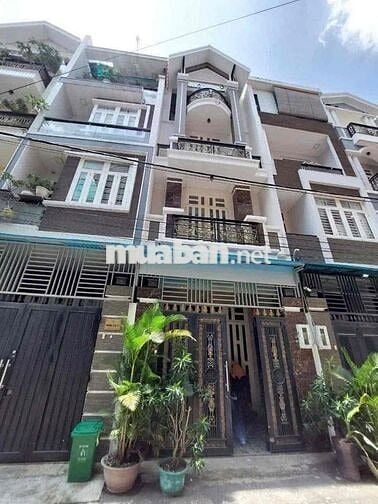 Bán nhà mới 1 trệt 2 lầu hẻm xe hơi Hiệp Bình Chánh