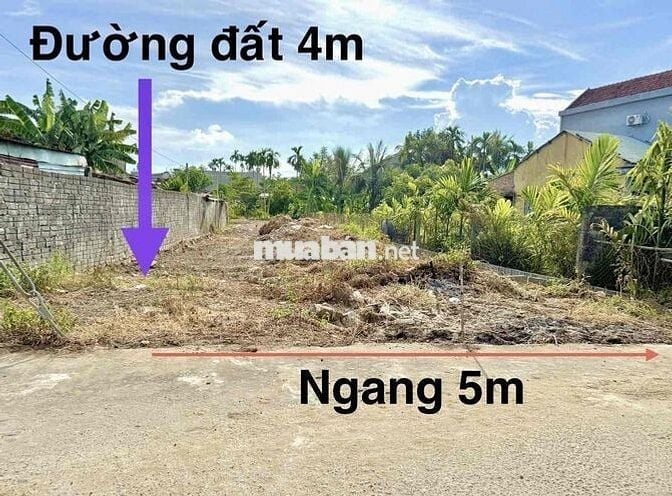 Lô 2 mặt tiền chỉ 8xx ở Điện Thắng Nam - Nay là Phường An Thắng