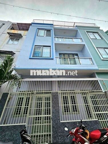 Mặt tiền Nguyễn Văn Quá - Q12 - Nhà 3PN 3WC, sân thượng, giá 14tr