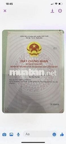 (Giảm sâu) 130m2 đất KP7 - Long Bình, vị trí đẹp kế KCN Hố Nai