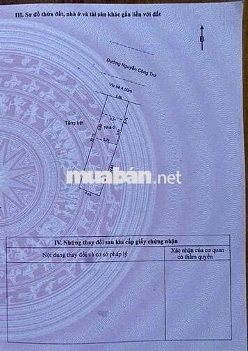 Chủ gửi bán lô vị trí víp Nguyễn Công Trứ, Phường An Hải, Tp Đà Nẵng