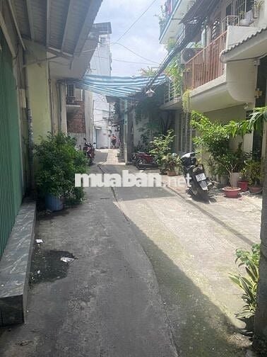 Nhà 1 trệt 1 lầu hẻm 1/ đường hòa bình, P5,Q.11 giá 4ty3 tl