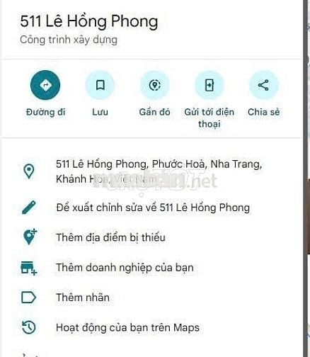 mặt bằng lê hồng phong trống cần cho thuê