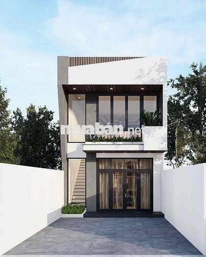 cần bán nhà gác lững ngay Hương lộ 7, giá 1 tỷ 5, sổ hồng full thổ