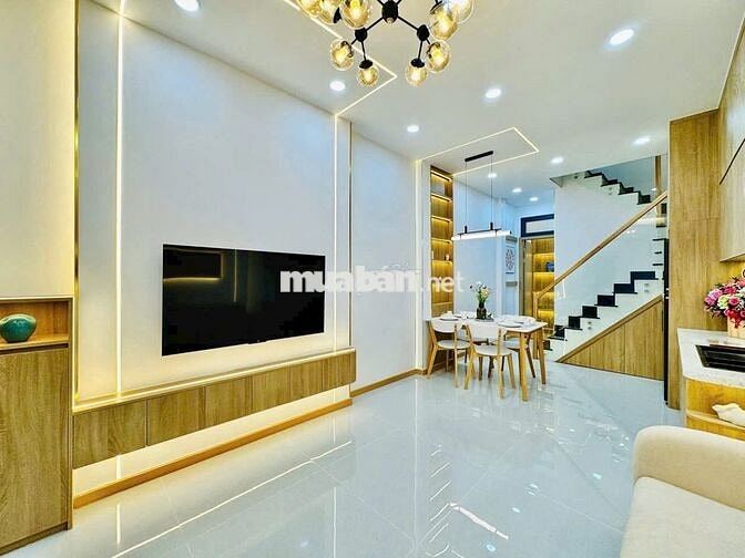 NHÀ MỚI ĐẸP 3 PN(CÓ PN TRỆT) NGAY NGUYỄN VĂN TRỖI PHÚ NHUẬN CHỈ 6 TY