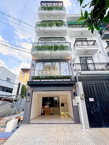 Nhà mới đẹp full nội thất hẻm 502 Huỳnh Tấn Phát, Q7, 4x15.5m, 5 tầng