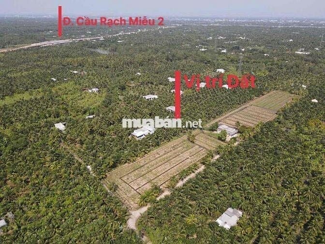 Lô Đất Gần Đường Cầu Rạch Miễu 2 - Cơ hội đầu tư khi thông xe
