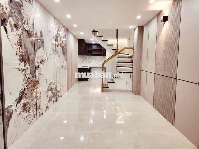 Q4, cách MT 20m, KQH, nhà mới ở ngay,  DTSD 50.2m2, 4 tỷ nhỉnh