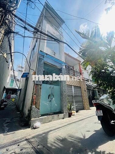 Bán Nhà 1 Xẹt Thống Nhất P11. 3 tầng. 3 phòng. sân thượng. chỉ 2.48tỷ
