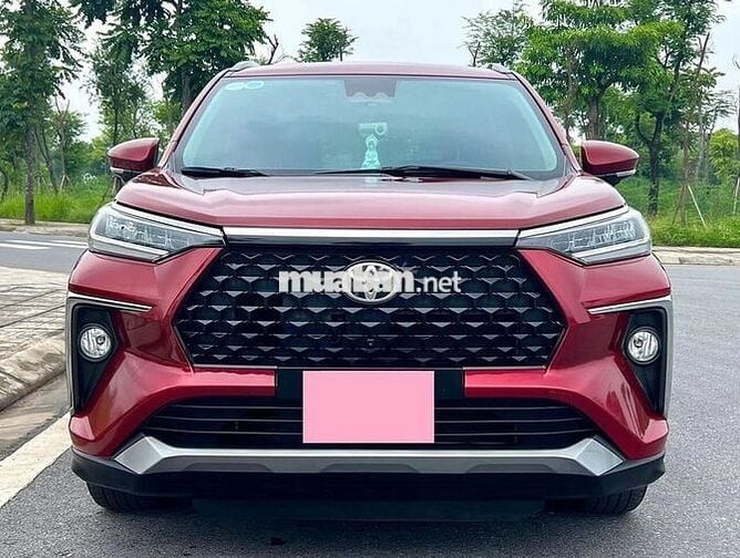 Toyota Veloz Top sx 2022 màu đỏ bản full kịch