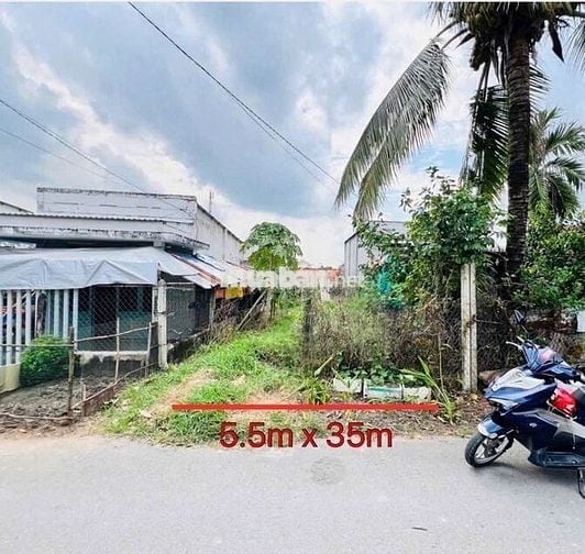 lô đất 192m2 THỔ CƯ FULL, mặt tiền 6m, giá NGỘP 470TR , Tân Thông Hội