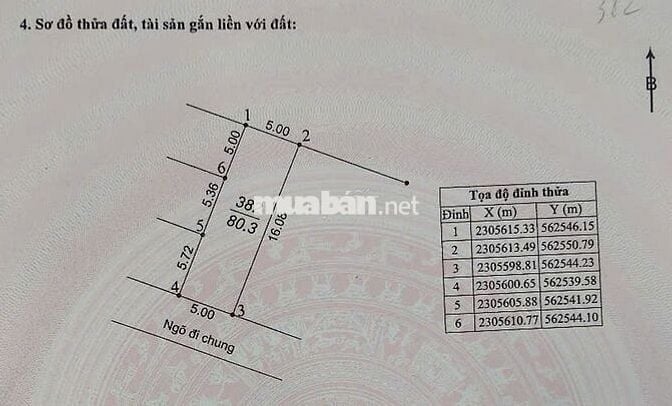 Bán đất xã Nam Phương Tiến, Chương Mỹ | 80m², 5m giá 1.7 tỷ