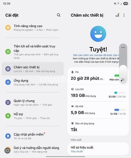 Cần bán samsung Z Fold4, màn hình đẹp không ám ố đẹp 95%
