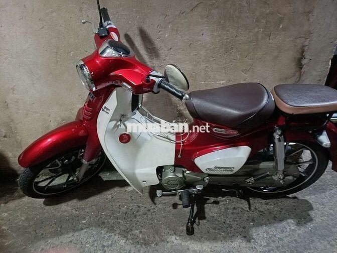 Xe 50cc  DETECH xe máy 2 bánh màu đỏ
