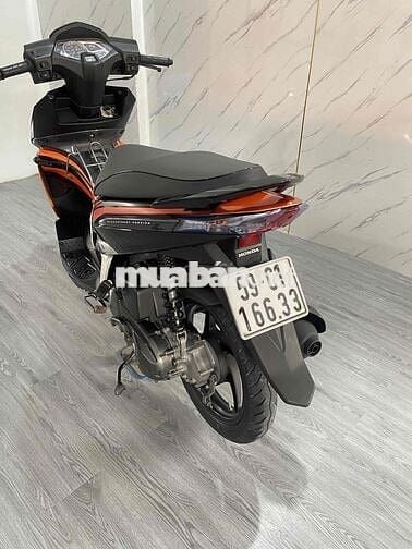 AirBlade 110Fi Nhập Thái cam đen