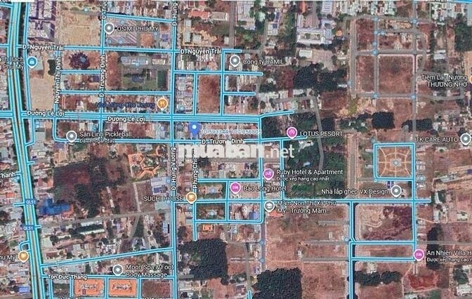 Đất rộng  1500m2 tại đường Trương Định, TT Phú Mỹ cần tìm chủ mới