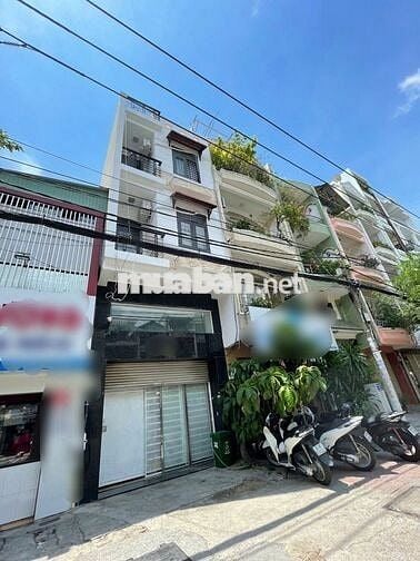 NHÀ CĂN GÓC- HẺM  XE TẢI THÔNG - NGAY HỌC VIỆN CÁN BỘ - 5 TẦNG - 10 tỷ