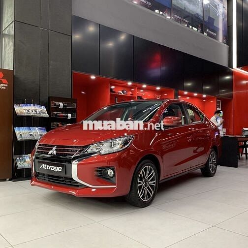 Ưu đãi Tồn kho XÁM + ĐỎ,  Attrage CVT số tự động