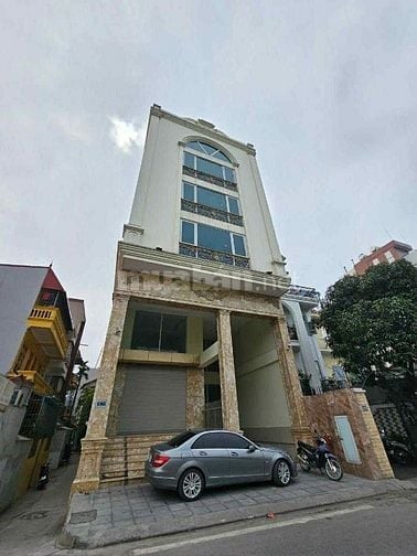 TÒA NHÀ VĂN PHÒNG MẶT PHỐ 7 TẦNG THANG MÁY - HẦM OTO - LÔ GÓC - MT 8.6
