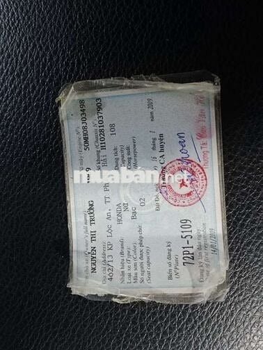 Honda lead fi biển 72