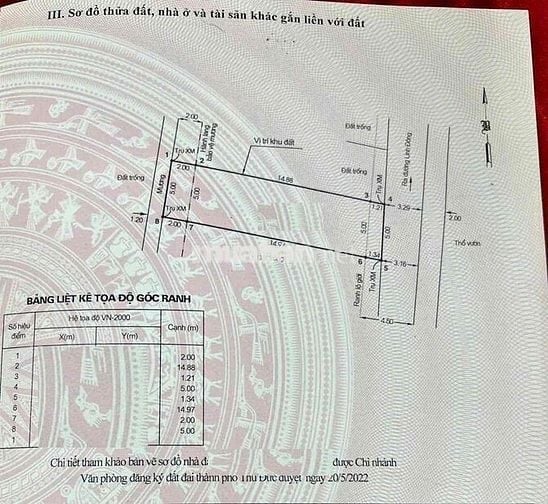 💥VIP!!! LÔ ĐẤT ĐẸP NGAY LINH ĐÔNG 5*18M - Sát PHẠM VĂN ĐỒNG - FULL THỔ