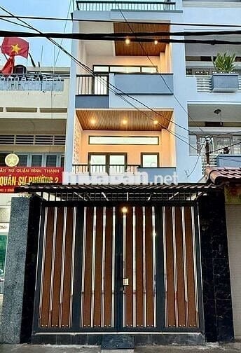 Nhà mới xây 100% rất đẹp Đường Bùi Hữu Nghĩa, dt. 4x21m 1t 2l st. 4pn