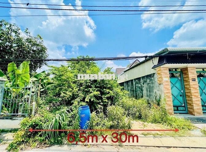 đất THỔ CƯ(6,5m x 30m) mt nhựa 8m, giá siêu NGỘP 490TR , Tân Phú Trung