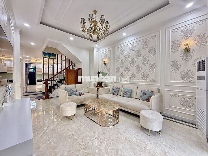 CHO THUÊ NHÀ ĐẸP 4 PHÒNG NGỦ CÓ NỘI THẤT KĐT HÀ QUANG 2