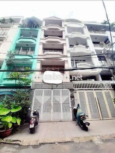 Nhà hẻm víp Sư Vạn Hạnh, q10. Dt. 4x16m 1t 4 lầu st. 9pn