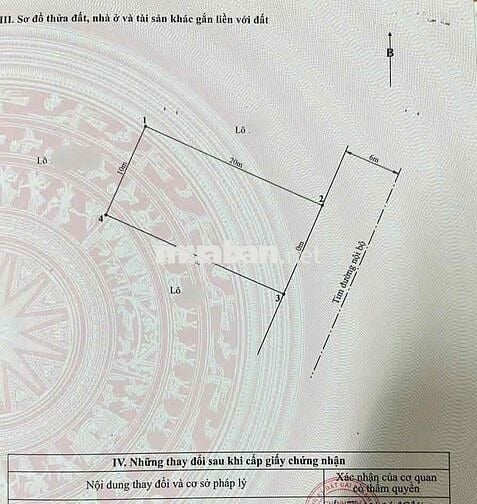 Bán Đất 200m gần Công Viên TĐC Gốc Lim Đằng Hải hướng Đông Nam