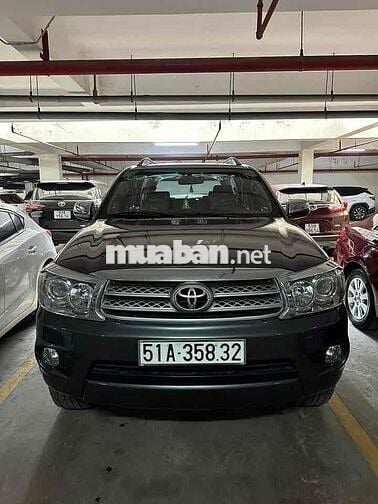 Toyota Fortuner đời 2009 máy dầu xố sàn  xe đẹp