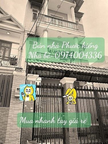 Bán nhà kdc Phước kiểng nhà bè