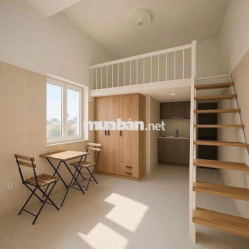 Trống sẵn nhiều phòng gác đẹp ngay đường Nguyễn Thị Thập