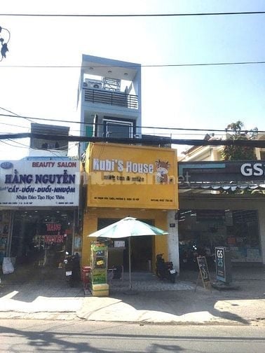 BÁN NHÀ 4 TẦNG MẶT TIỀN ĐƯỜNG PHẠM VĂN CHIÊU, PHƯỜNG 8, GÒ VẤP, KHU KI
