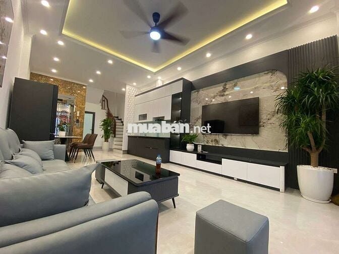 ĐÀM QUANG TRUNG 6 TẦNG THANG MÁY – FULL NỘI THẤT – 59M RA CẦU VĨNH TUY
